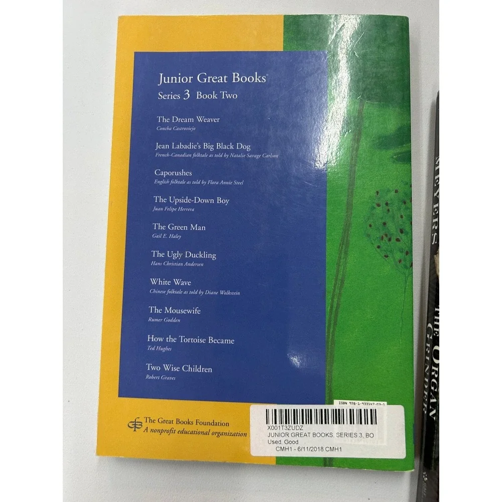 Junior Great Books Series 3 Book‎ Two 2006 Educational Stories The Great Books